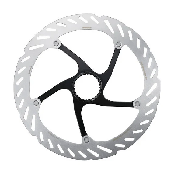 Shimano RT-CL700 Bremsscheibe Center Lock Ice Technologies Innen-Sicherungsring Schwarz/Grau