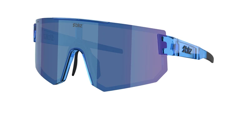 Bliz Sonnenbrille P005/Transparent Blau/Rauchglas/Mehrfarbig Blau