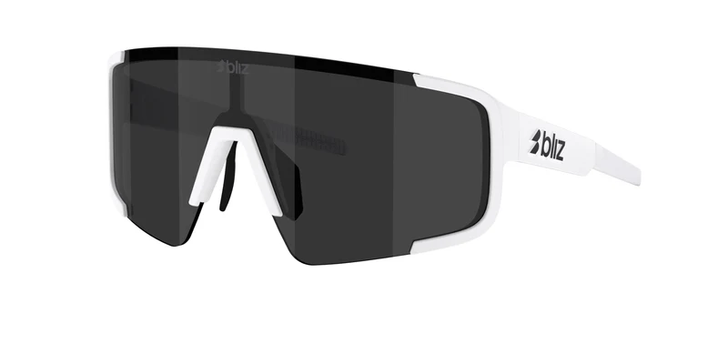 Bliz P003 Sonnenbrille/Mattweiß/Rauchgrau