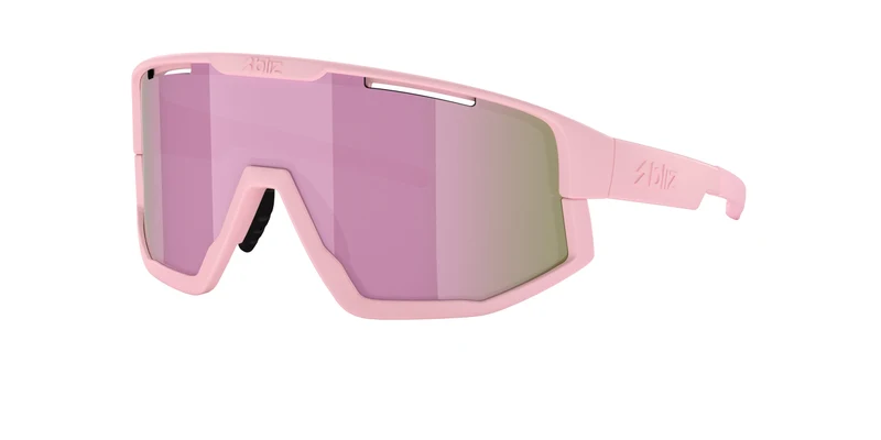 Bliz Fusion Sonnenbrille/Matt-Altrosa/Braun/Mehrfarbiges Rosa