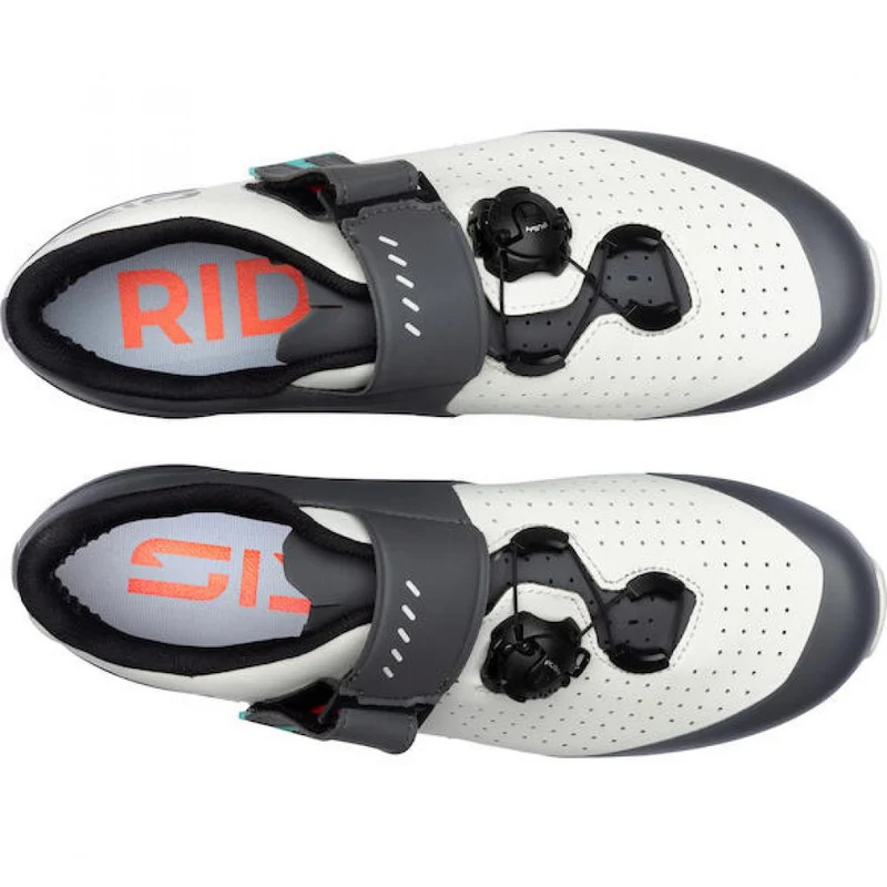 Sidi MTB PHYSIS ice white/anthracite 43 Weiß/Anthrazit - leistungsstarker MTB-Schuh mit Carbonsohle
