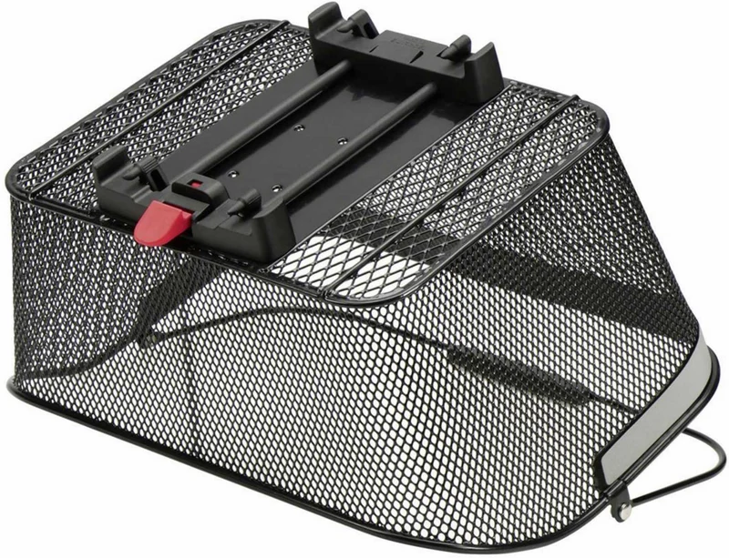 KlickFix City reflect Racktime Hinterradkorb schwarz