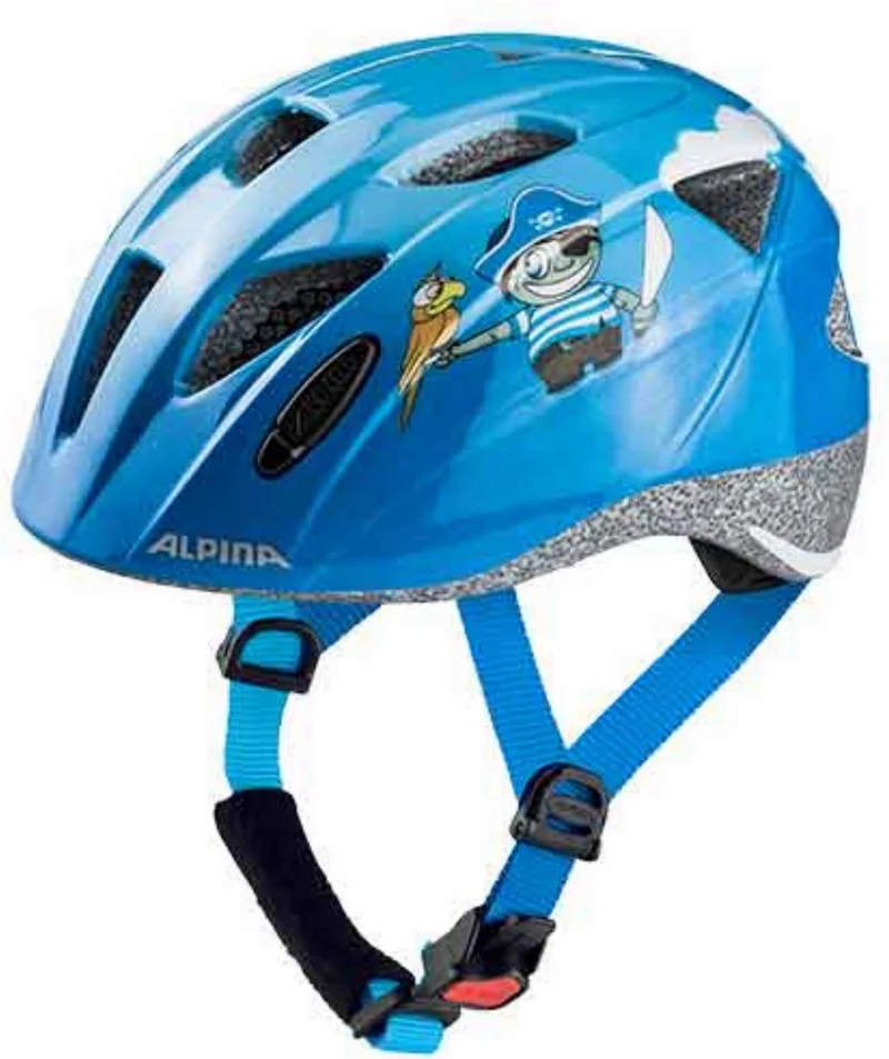 Alpina Ximo Kinder-Helm Pirate gloss