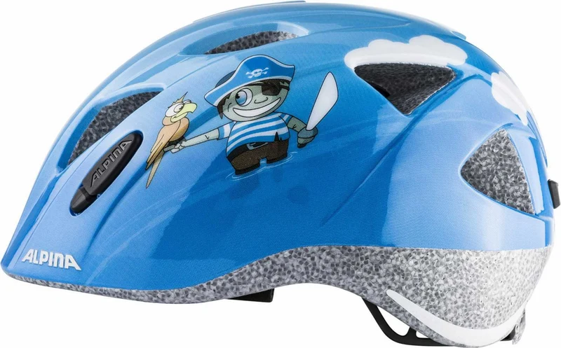 Alpina Ximo Kinder-Helm Pirate gloss