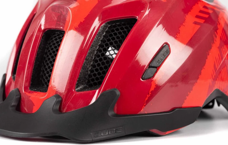 Cube Helm ANT red splash