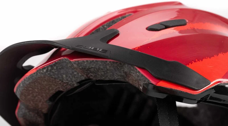 Cube Helm ANT red splash