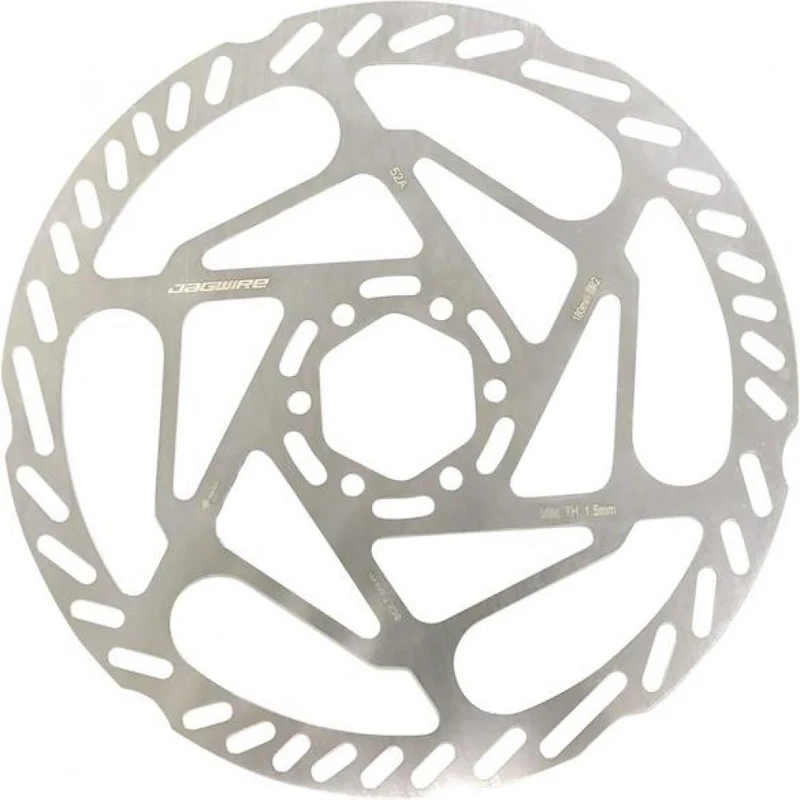 Jagwire Bremsscheibe Sport SR2 6-Loch 160 mm Silber - leise, starke Bremsperformance
