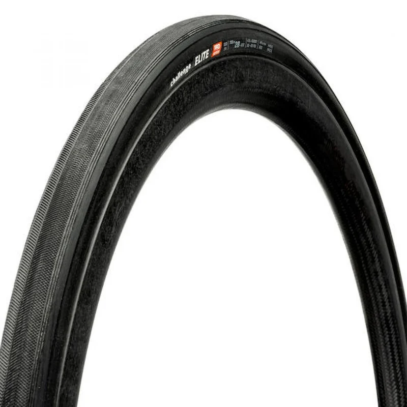 Challenge Road-Reifen Elite Pro Handmade Clincher 30-622 Schwarz - langlebiger Trainings- & Rennreifen