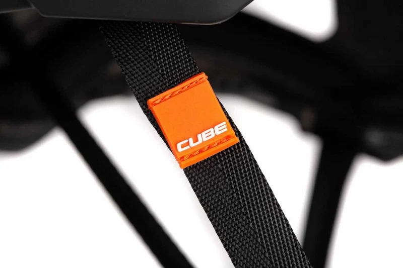 Cube Helm BADGER X Actionteam grey´n´orange