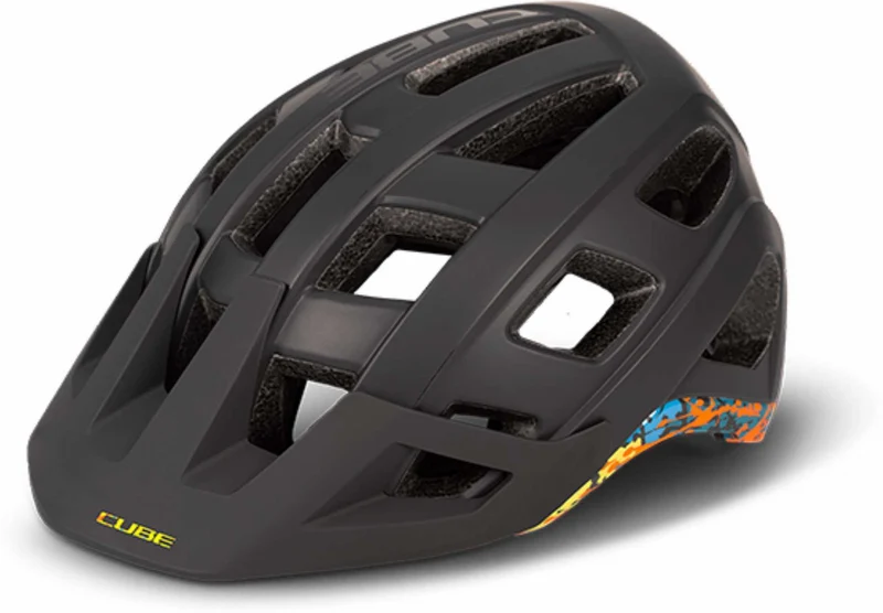 Cube Helm BADGER black´n´splash