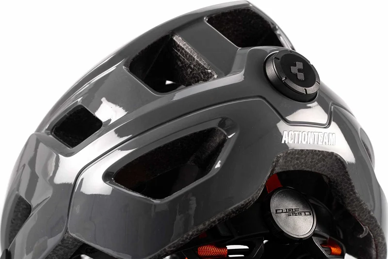 Cube Helm STEEP X Actionteam grey´n´orange