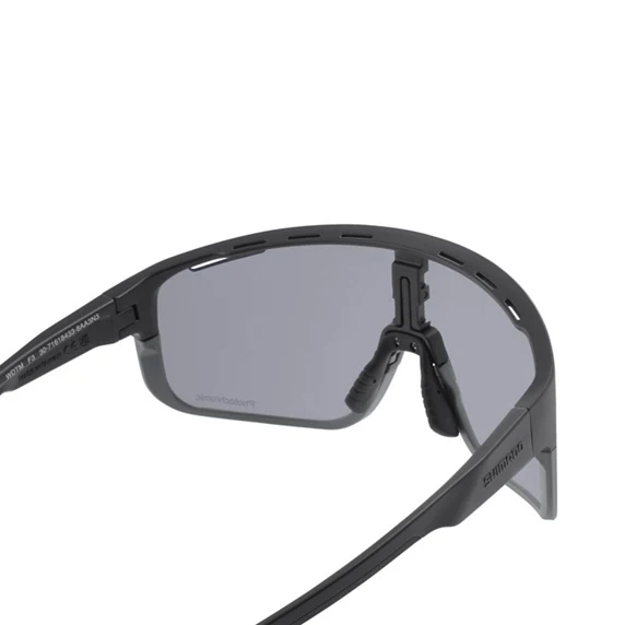Sonnenbrille Shimano CE-PLSR3 Pulsar Photochromatisch Grau Mattschwarz
