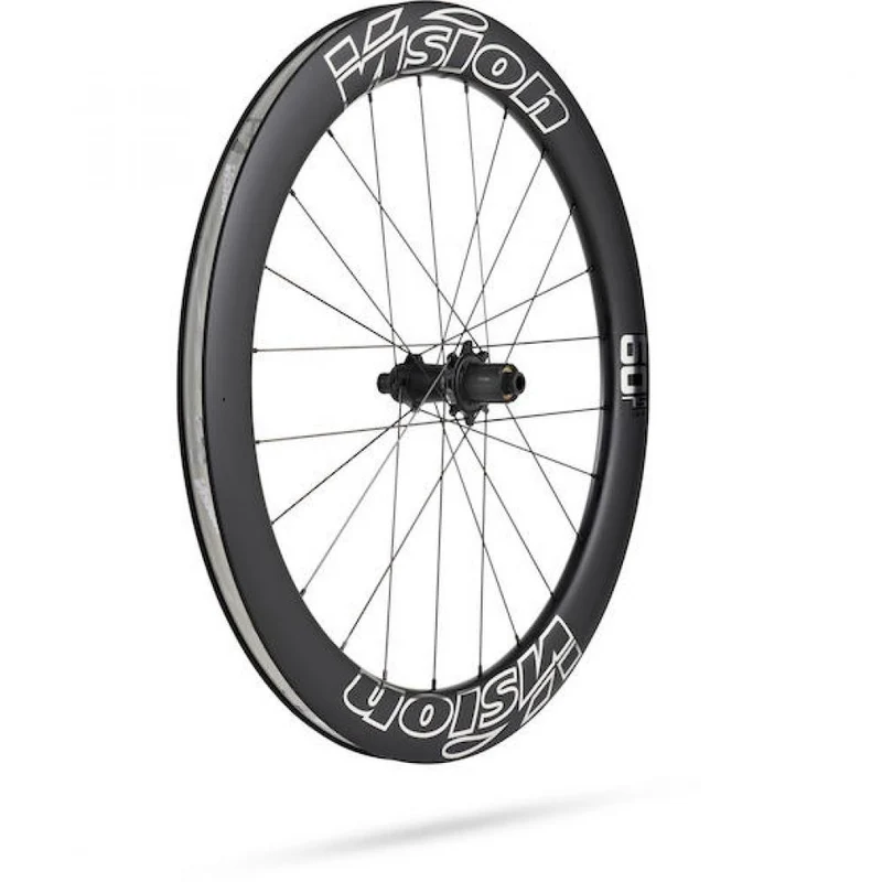 Vision Laufradsatz Metron 60 SL Disc 622x21x60 mm Schwarz/silber - aerodynamische moderne Ausführung
