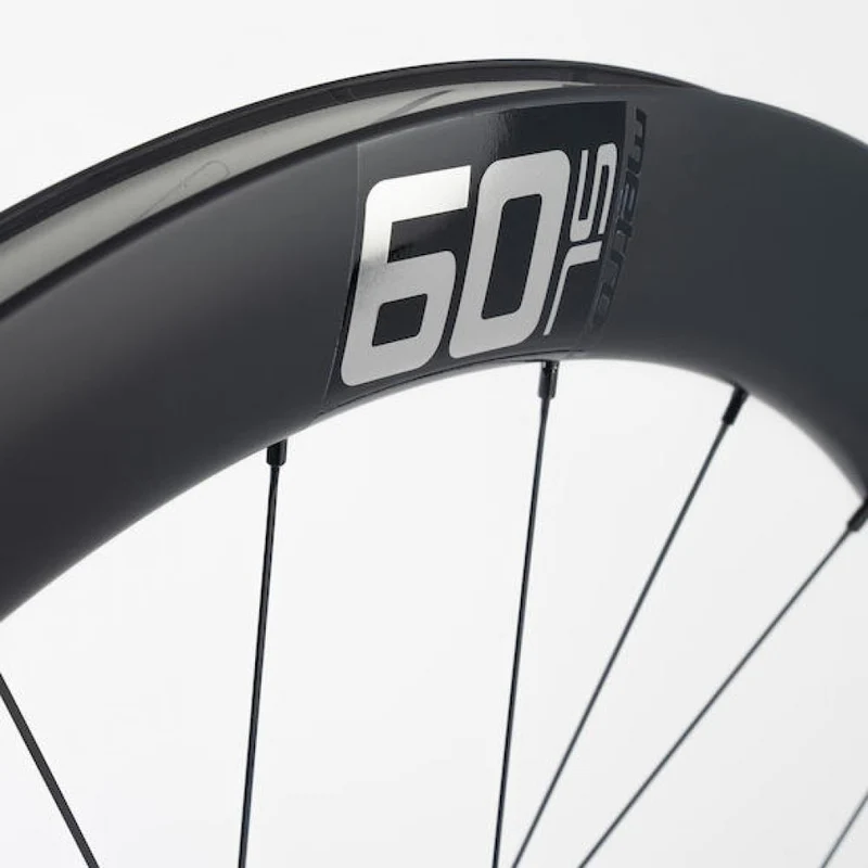 Vision Laufradsatz Metron 60 SL Disc 622x21x60 mm Schwarz/silber - aerodynamische moderne Ausführung