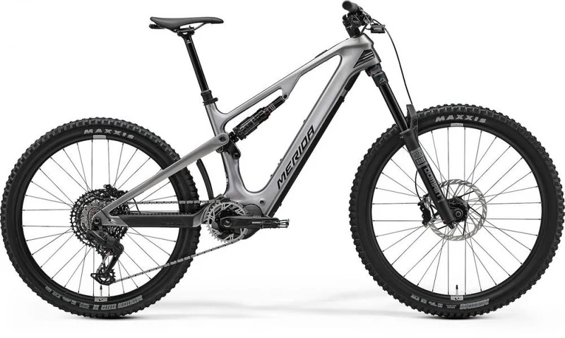 Merida eONE-SIXTY 6000 gunmetal grey(black) XL grau - kraftvolles E-MTB für anspruchsvolle Trails