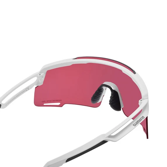 Sonnenbrille Shimano CE-EQNX5 Equinox Ridescape Straße Mattweiß