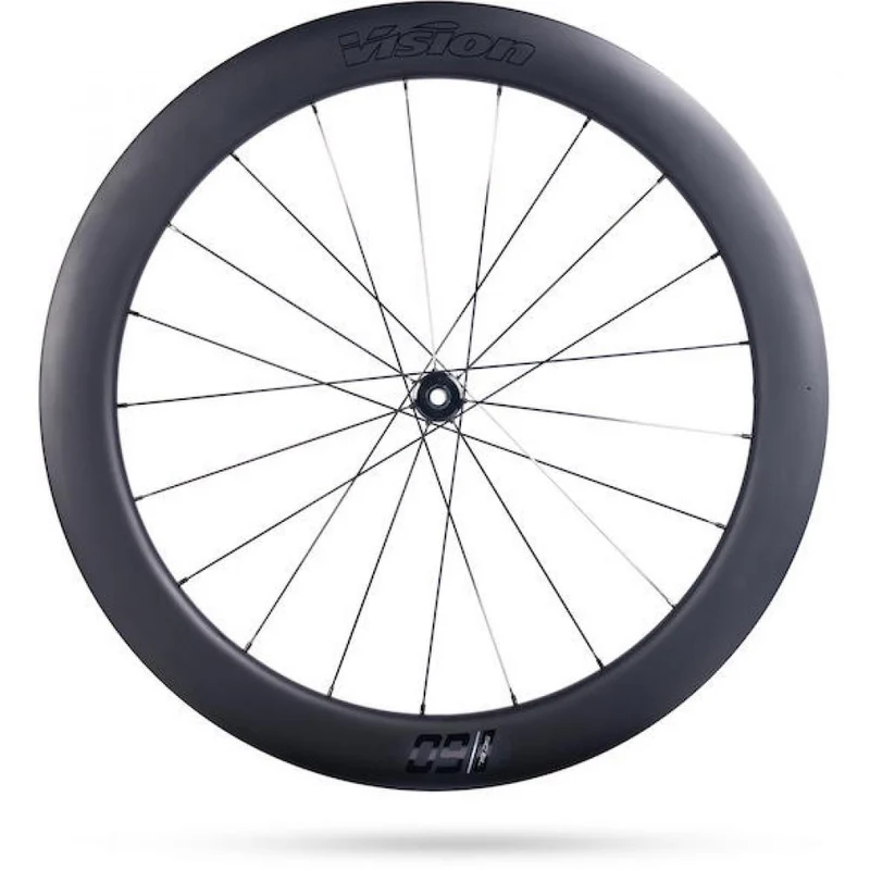 Vision Laufradsatz SC 60 SL Disc 622x23x60 mm Schwarz - aerodynamischer Carbon-Disc-Laufradsatz