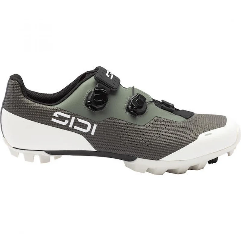 Sidi MTB DOMINATOR X deep forest 42 Grün - präziser MTB-Schuh mit Carbon-Composite-Sohle