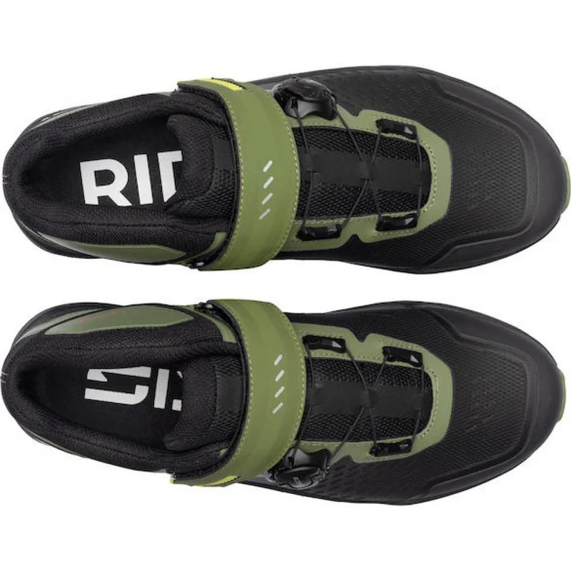 Sidi MTB DESCENTIO black/green 39 Schwarz/Grün - sicherer MTB- und Enduro-Schuh mit Top-Grip