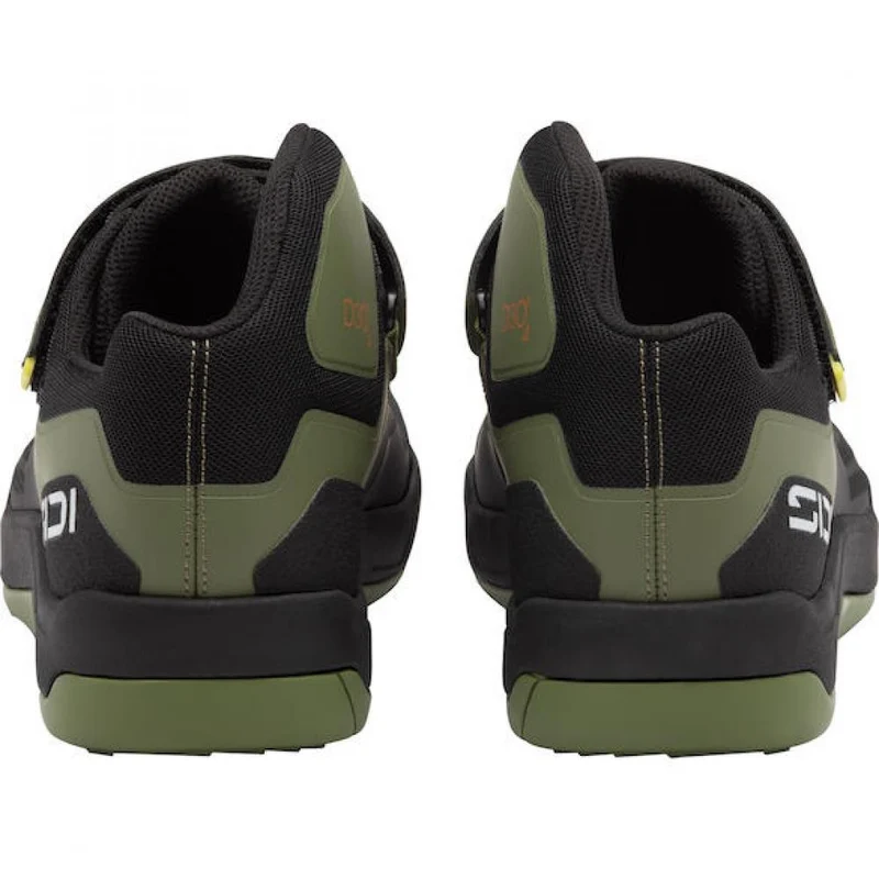 Sidi MTB DESCENTIO black/green 39 Schwarz/Grün - sicherer MTB- und Enduro-Schuh mit Top-Grip