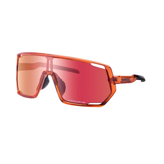Sonnenbrille Shimano CE-TCNM2 Technium Ridescape Straße Orange Saphir