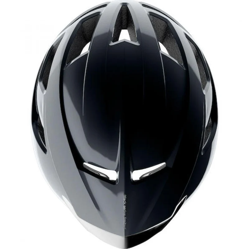 Limar Air Atlas W&B Midnight Black Silver S Schwarz/Silber - aerodynamischer Rennradhelm