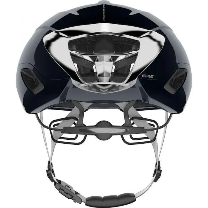 Limar Air Atlas W&B Midnight Black M Schwarz/Silber - aerodynamischer High-Performance-Rennradhelm
