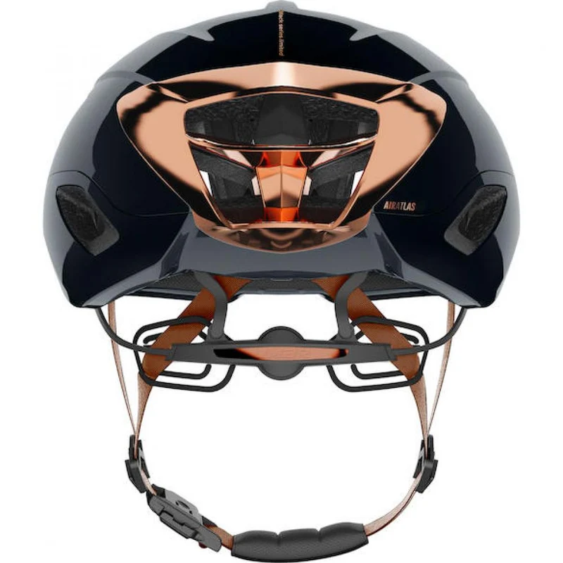 Limar Air Atlas W&B Midnight Black Bronze L Schwarz/Bronze - Aero-Rennradhelm der aktuellen Generation