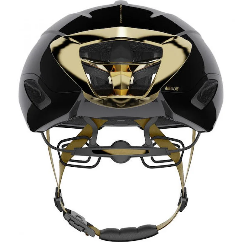 Limar Air Atlas W&B Onix Black Gold L Schwarz/Gold - aerodynamischer Performance-Rennradhelm