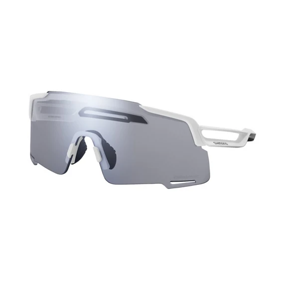 Sonnenbrille Shimano CE-EQNX5 Equinox Photochromatisch Grau Mattweiß