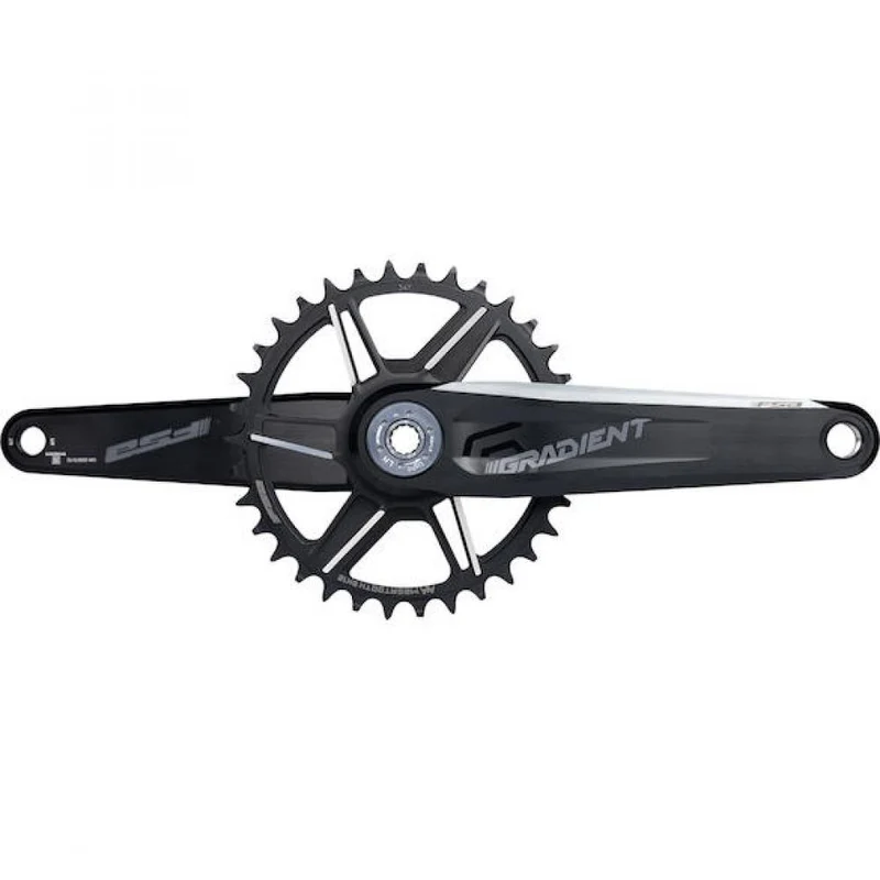 FSA Kurbelgarnitur Gradient Modular Direct Mount 170 mm Schwarz - maximale Trail-Performance