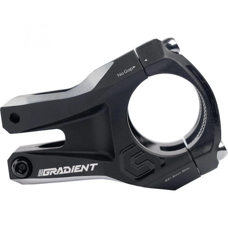 FSA Vorbau Gradient 31,8 +6° 31,8 x 33 mm Schwarz - präziser Enduro- und Trail-Vorbau