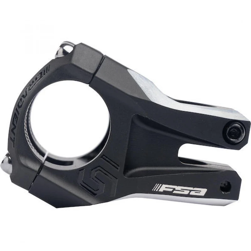FSA Vorbau Gradient 31,8 +6° 31,8 x 50 mm Schwarz - präziser MTB-Kontrollvorbau