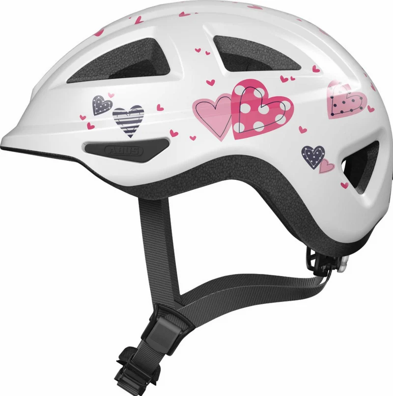 Abus Anuky 2.0 ACE Kinder-Helm white heart