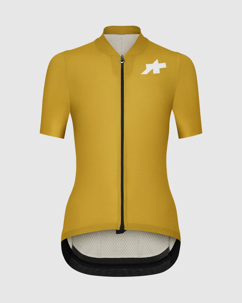 Assos Uma GT S11 Evo Kurzarm Radtrikot Damen Golden Yellow