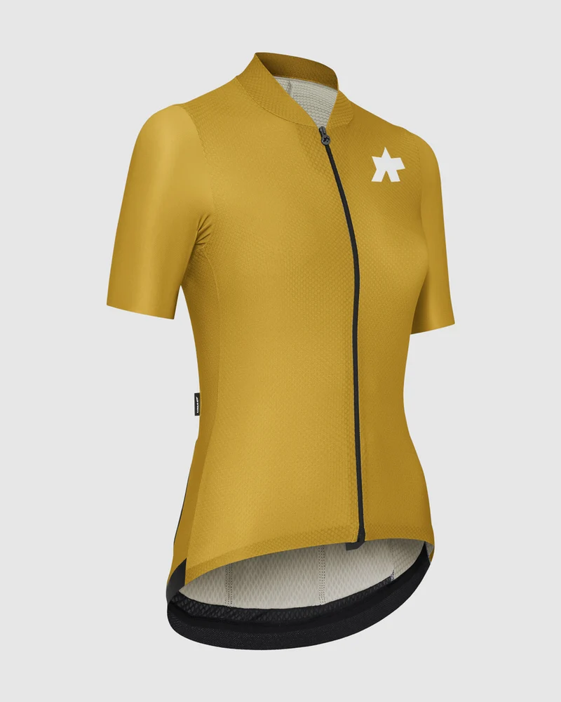 Assos Uma GT S11 Evo Kurzarm Radtrikot Damen Golden Yellow