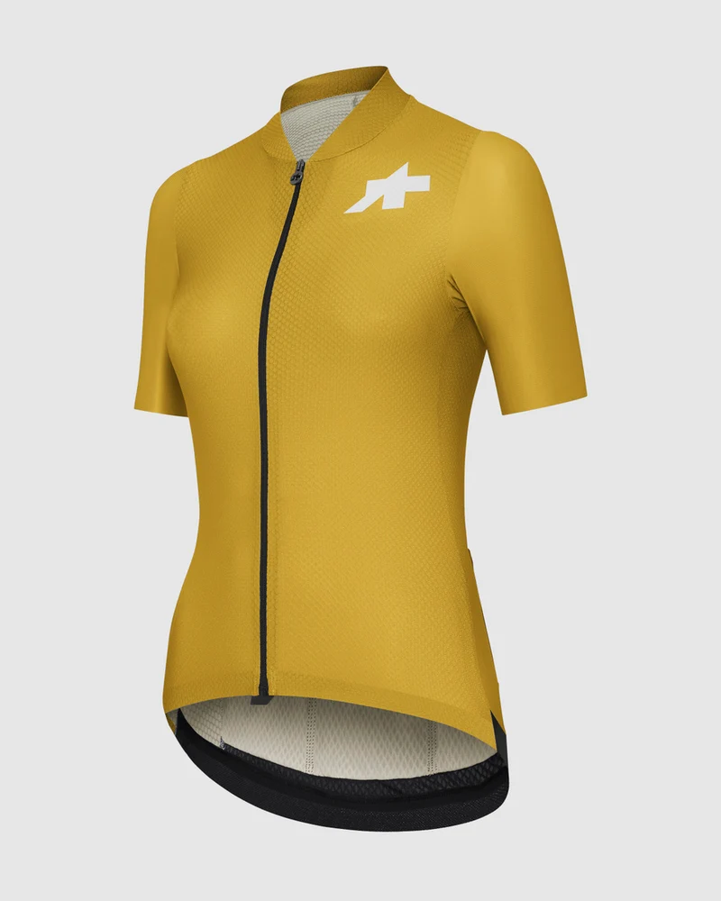Assos Uma GT S11 Evo Kurzarm Radtrikot Damen Golden Yellow