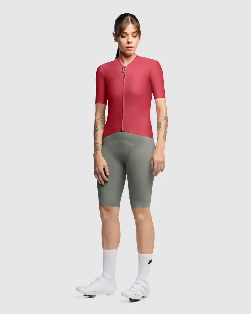 Assos Dyora R S11 Kurzarm Radtrikot Damen Deadly Berry