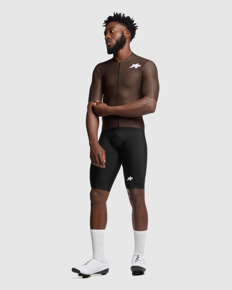 Assos Mille GT S11 Evo Kurzarm Radtrikot Mann Ground Brown