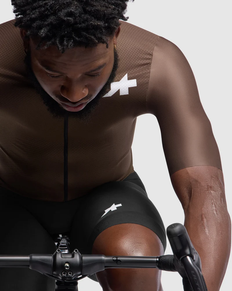 Assos Mille GT S11 Evo Kurzarm Radtrikot Mann Ground Brown
