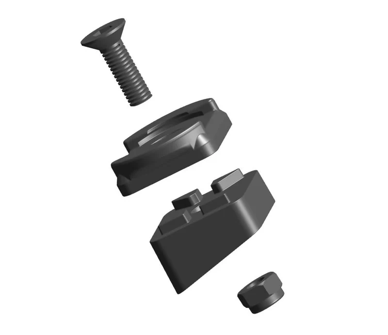 Orbea SPC+ Connect Vorbauadapter AIC 25 Schwarz