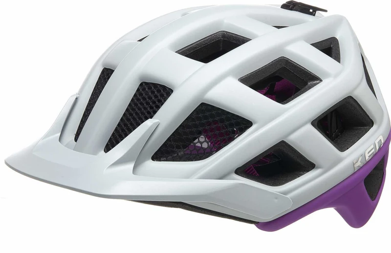 KED Crom MTB-Helm grey lilac matt