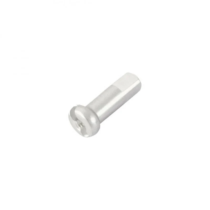 DT Swiss Speichennippel 2.0 Aluminium 12 mm silber - ultraleichte Laufrad-Optimierung