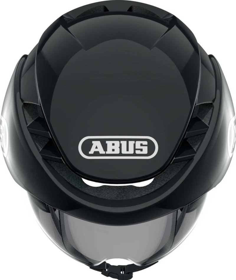 Abus GameChanger TRI Rennrad-Helm shiny black