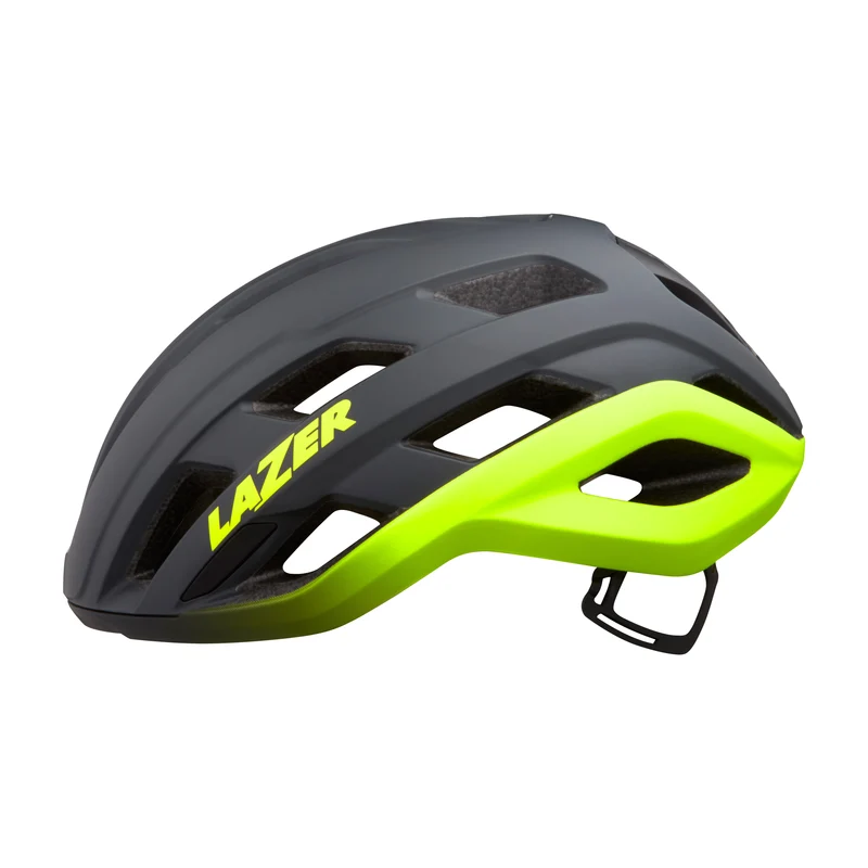 Lazer Helm Strada KC CE-CPSC Unisex Matte Dark Grey Flash Yellow