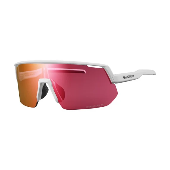Sonnenbrille Shimano CE-TCNL2 Technium L Ridescape Straße Mattweiß