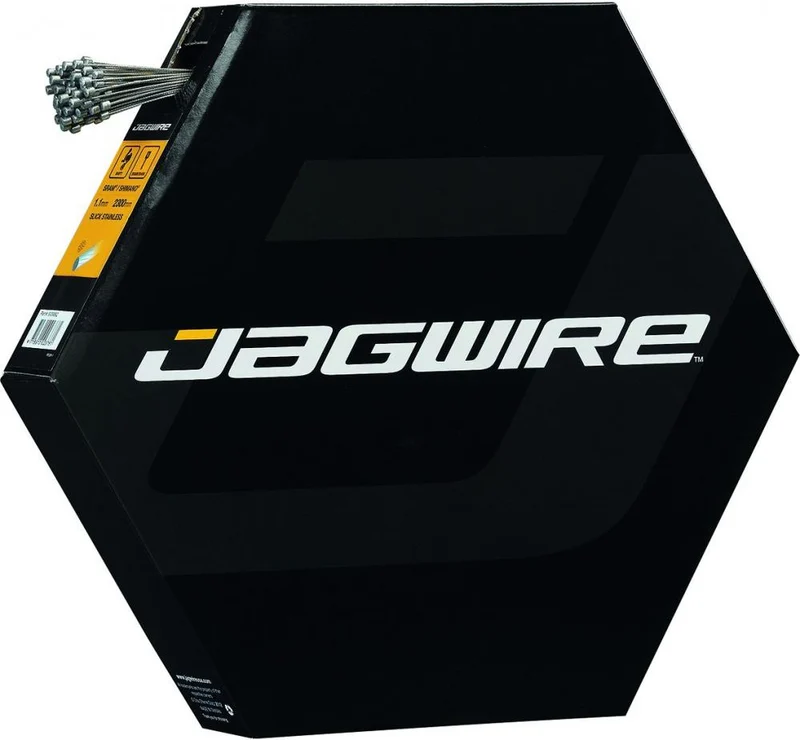 Jagwire Schaltzug Sport Stahl verzinkt, geschliffen 1,1 x 2300 mm Silber - präzise Schaltperformance