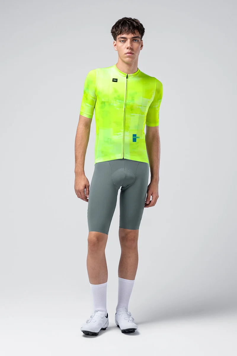 Gobik Stark Kurzarmtrikot Herren Citrus