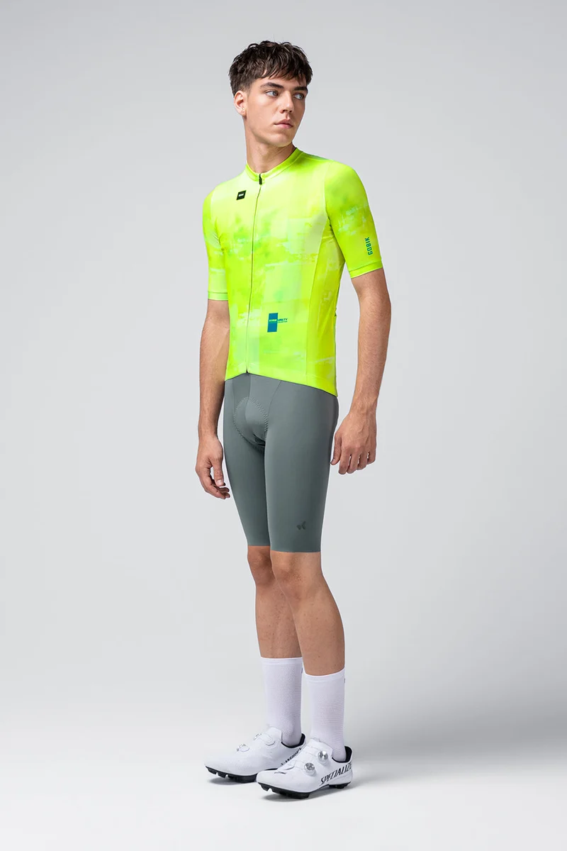 Gobik Stark Kurzarmtrikot Herren Citrus