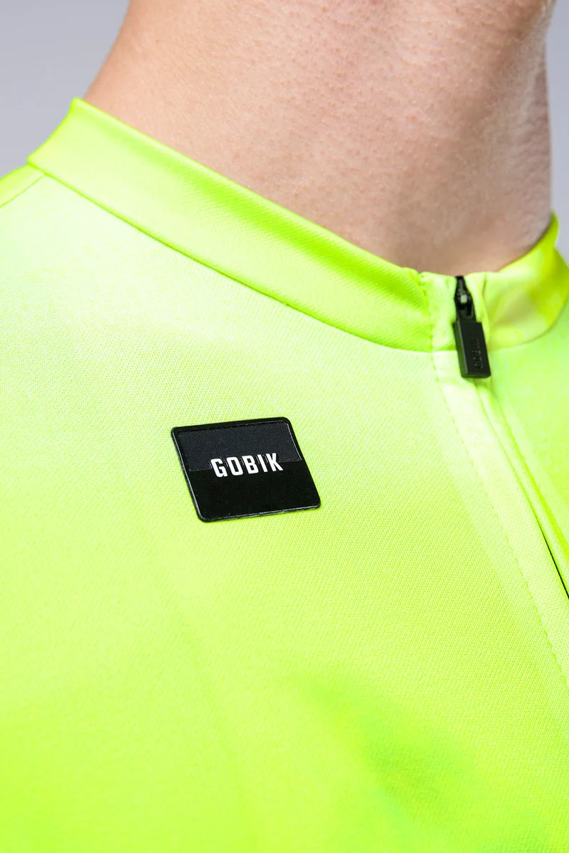 Gobik Stark Kurzarmtrikot Herren Citrus